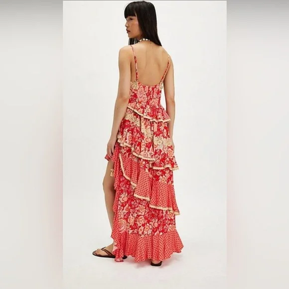 ⭐️HOLD SABRINA ONLY⭐️ Spell x FP Full Bloom Ruffle Dress - Picture 6 of 7